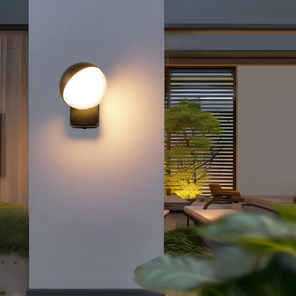 Modern Minimalist Globe Aluminum Plastic LED Wall Sconce Lamp For Living Room