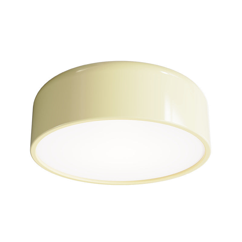 Contemporary Creative Round Iron Acrylic LED Flush Mount Ceiling Light For Living Room