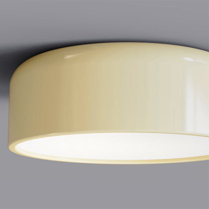 Contemporary Creative Round Iron Acrylic LED Flush Mount Ceiling Light For Living Room