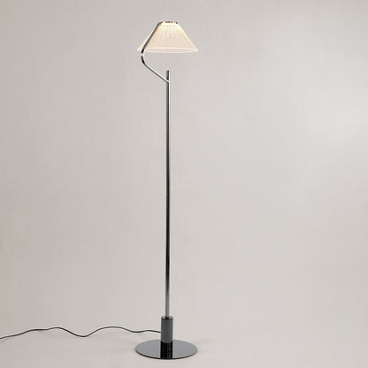 Contemporary Luxury Round Iron Acrylic LED Standing Floor Lamp For Living Room