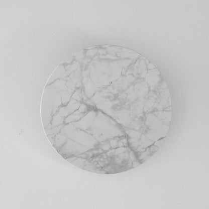 Contemporary Creative Rock Board Round Glacier Acrylic LED Wall Sconce Lamp For Living Room
