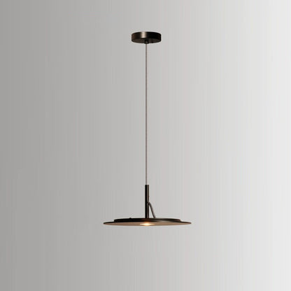 Modern Minimalist Round Iron LED Pendant Light For Living Room