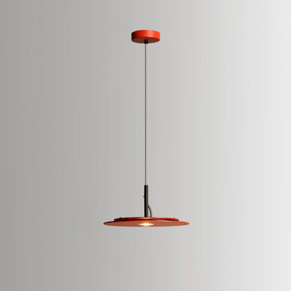 Modern Minimalist Round Iron LED Pendant Light For Living Room