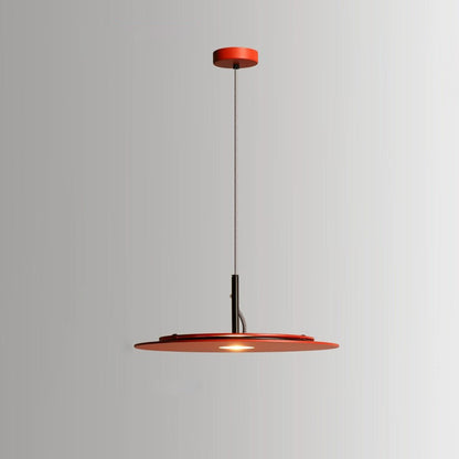 Modern Minimalist Round Iron LED Pendant Light For Living Room