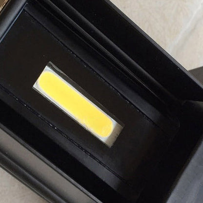 مصباح حائط LED حديث بسيط مقاوم للماء مكعب لأعلى ولأسفل من الألومنيوم والزجاج لغرفة النوم 
