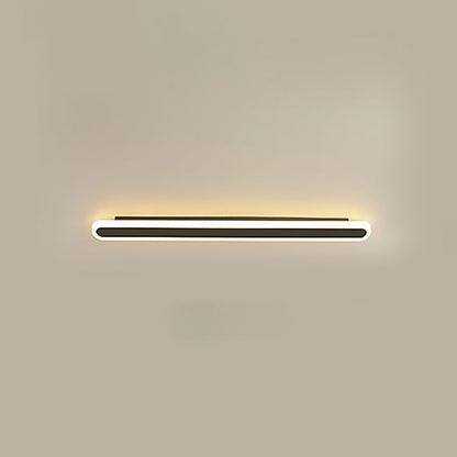 مصباح حائط LED من الأكريليك والحديد المستطيل بتصميم عصري بسيط لغرفة المعيشة