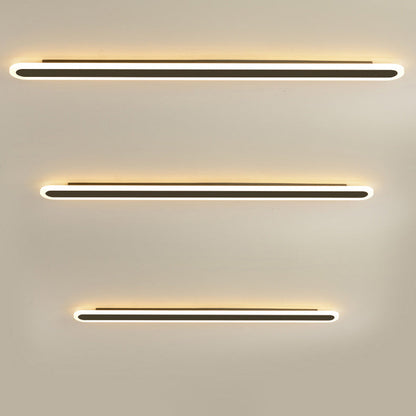 مصباح حائط LED من الأكريليك والحديد المستطيل بتصميم عصري بسيط لغرفة المعيشة