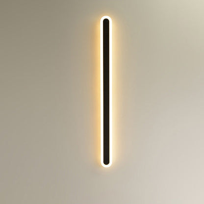 مصباح حائط LED من الأكريليك والحديد المستطيل بتصميم عصري بسيط لغرفة المعيشة