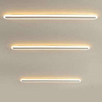 مصباح حائط LED من الأكريليك والحديد المستطيل بتصميم عصري بسيط لغرفة المعيشة