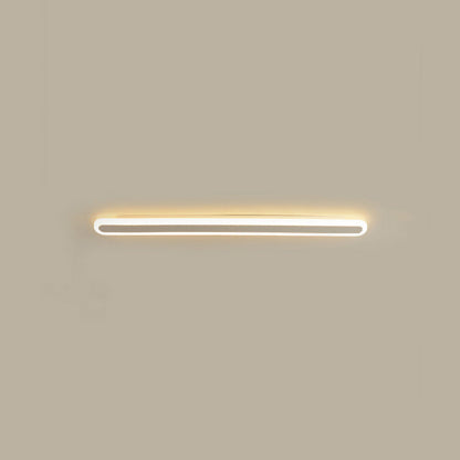 مصباح حائط LED من الأكريليك والحديد المستطيل بتصميم عصري بسيط لغرفة المعيشة