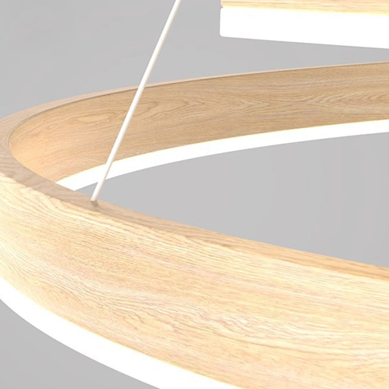 ثريات LED معاصرة مبتكرة من الحديد والألومنيوم والسيليكون والأكريليك مزودة بإضاءة جزيرة لغرفة الطعام