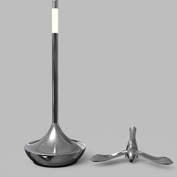 Contemporary Creative USB Balance Bird Aluminum Acrylic LED Table Lamp Night Light For Bedside