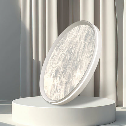 Contemporary Nordic Round Clouds Aluminum Acrylic LED Flush Mount Ceiling Light For Living Room