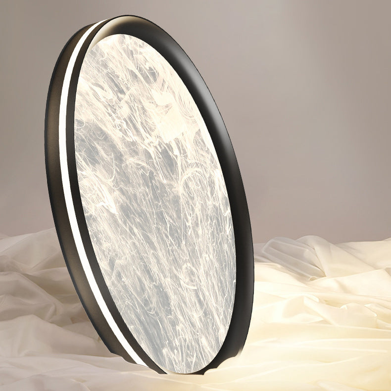 Contemporary Nordic Round Clouds Aluminum Acrylic LED Flush Mount Ceiling Light For Living Room