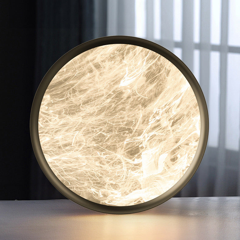 Contemporary Nordic Round Clouds Aluminum Acrylic LED Flush Mount Ceiling Light For Living Room