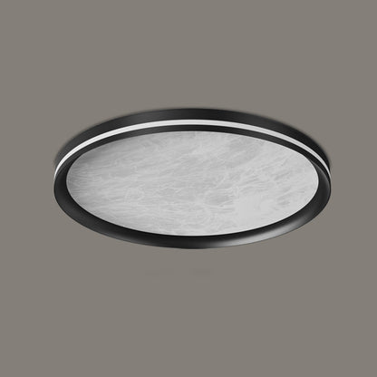 Contemporary Nordic Round Clouds Aluminum Acrylic LED Flush Mount Ceiling Light For Living Room