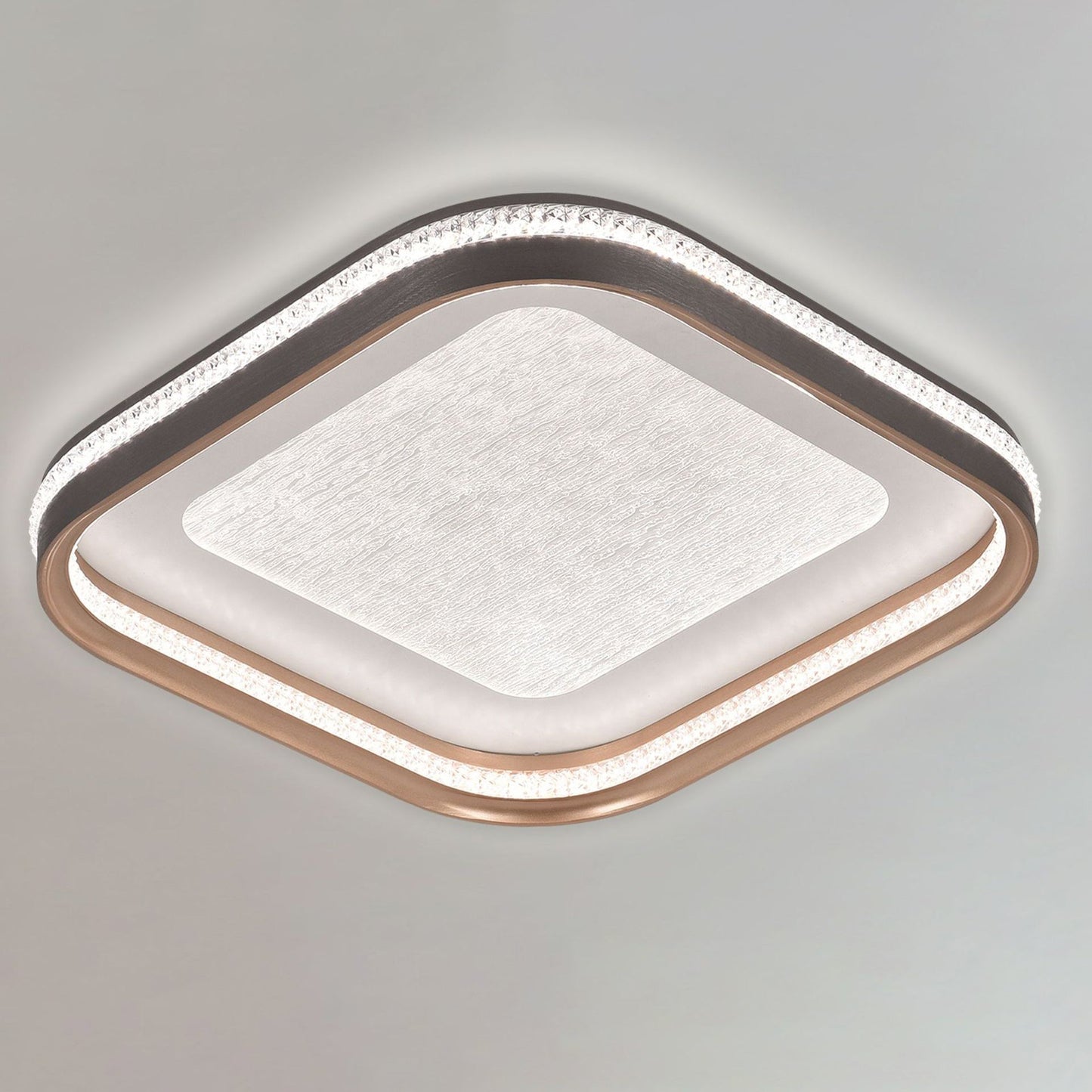 Modern Minimalist Clouds Round Square Iron Aluminum Acrylic LED Flush Mount Ceiling Light For Living Room