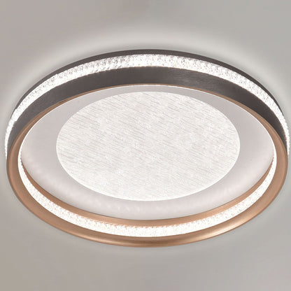 Modern Minimalist Clouds Round Square Iron Aluminum Acrylic LED Flush Mount Ceiling Light For Living Room