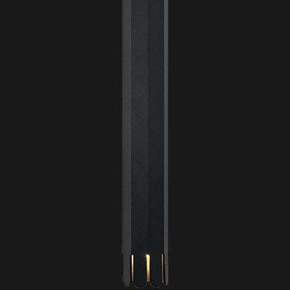 Modern Minimalist Liftable Petal Cylinder Aluminum Track LED Pendant Light For Dining Room
