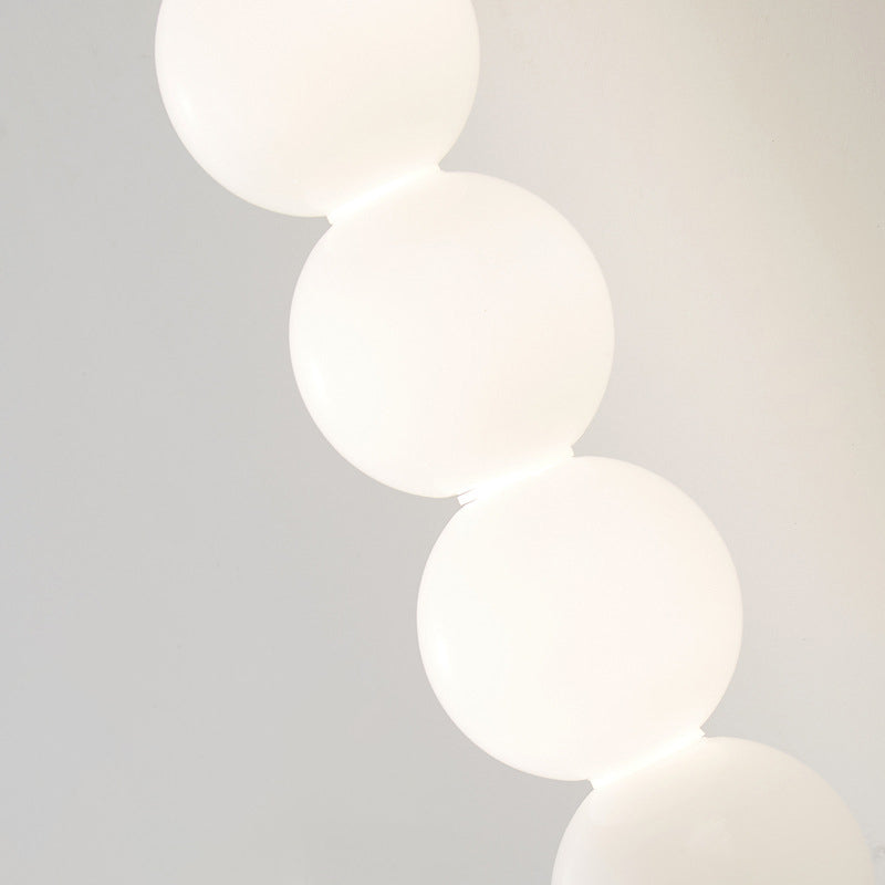 مصباح حائط LED نحاسي معاصر على شكل كرة زجاجية مزينة بالخرز على شكل زهرة الزعرور المسكرة لغرفة المعيشة 