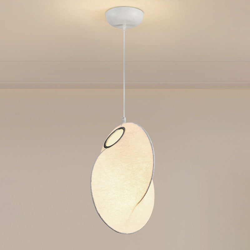 Contemporary Creative Round Ball Lanterns Iron Imitation Silk 1/3-Light Pendant Light For Living Room