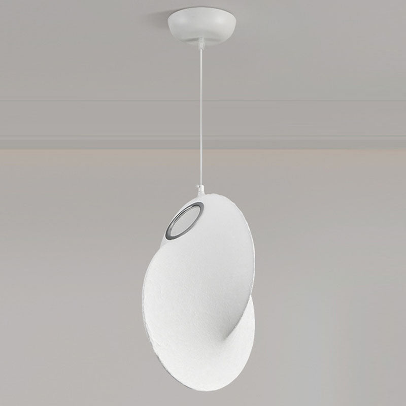 Contemporary Creative Round Ball Lanterns Iron Imitation Silk 1/3-Light Pendant Light For Living Room