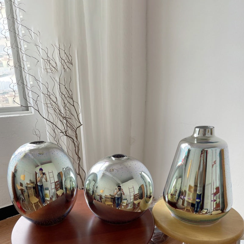Modern Art Deco Disco 3D Firework Glass Ball Iron 1-Light Pendant Light For Living Room