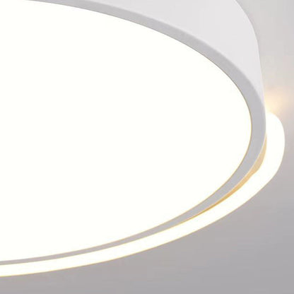مصباح سقف LED دائري هندسي حديث بسيط من الحديد والألومنيوم والأكريليك لغرفة المعيشة