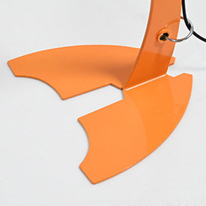 Modern Minimalist USB Adjustable Head Iron Cone Shape Fish Tail LED Table Lamp For Bedroom
