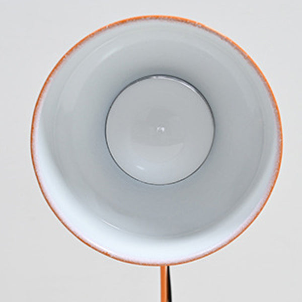 Modern Minimalist USB Adjustable Head Iron Cone Shape Fish Tail LED Table Lamp For Bedroom
