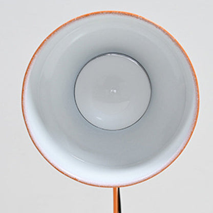 Modern Minimalist USB Adjustable Head Iron Cone Shape Fish Tail LED Table Lamp For Bedroom