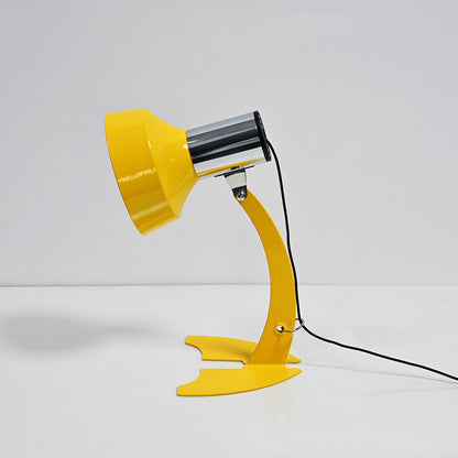 Modern Minimalist USB Adjustable Head Iron Cone Shape Fish Tail LED Table Lamp For Bedroom