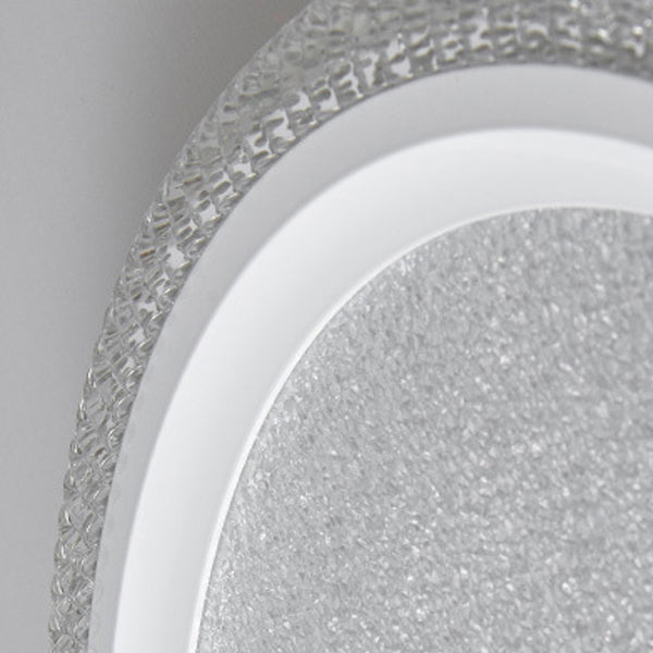 Modern Luxury Round Hardware Aluminum Acrylic LED Flush Mount Ceiling Light For Living Room