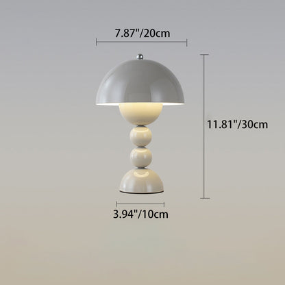 Contemporary Nordic Flower Bud Iron 1-Light Table Lamp For Bedroom