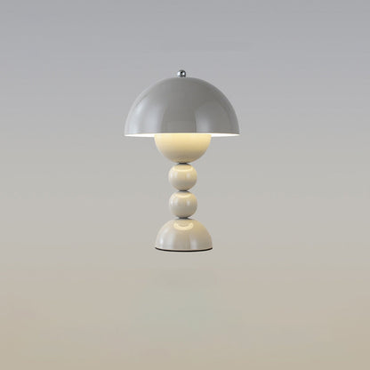 Contemporary Nordic Flower Bud Iron 1-Light Table Lamp For Bedroom