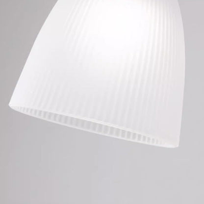Contemporary Nordic Round Dome Wood Base Glass Shade 3-Light Chandeliers For Dining Room