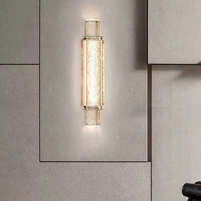 مصباح حائط LED أسطواني حديدي فاخر حديث لغرفة النوم 