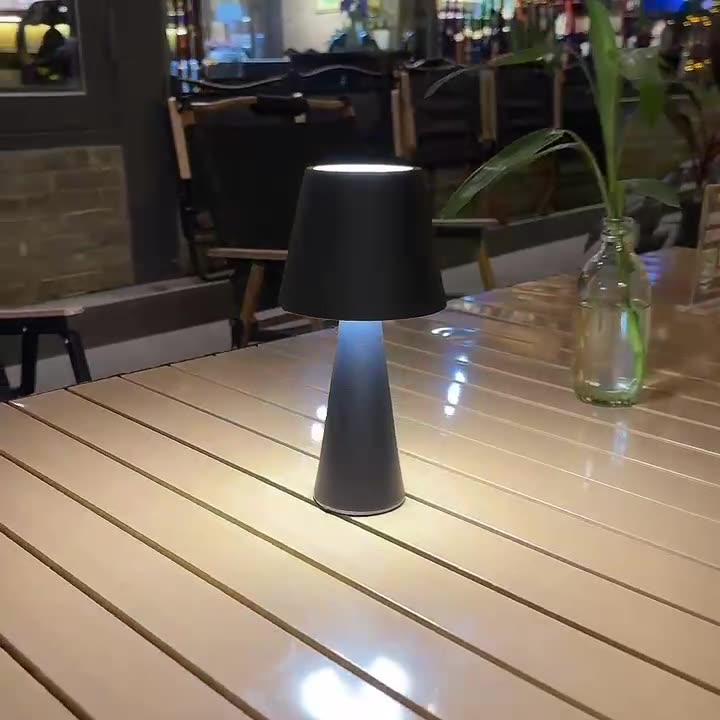Modern Minimalist Cylinder Iron Acrylic USB LED Table Lamp For Bedroom