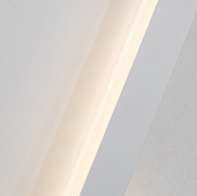 Modern Minimalist Double Long Strip Acrylic Iron LED Wall Sconce Lamp For Bedroom