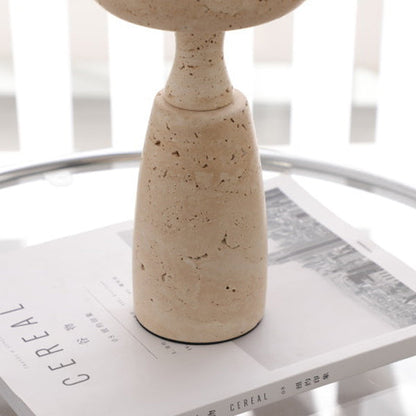 Contemporary Creative USB Rechargeable Mushroom Arc Stone LED Table Lamp For Bedroom