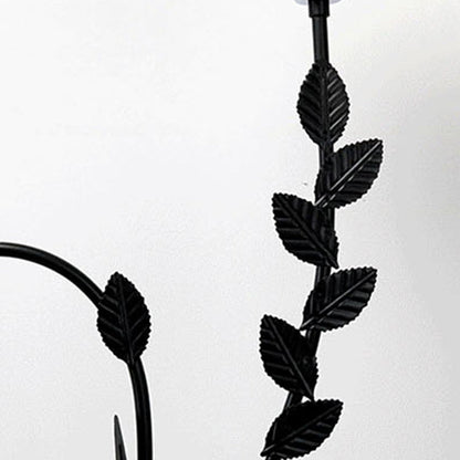 Contemporary Scandinavian Round Cylinder Flower Chandelier Iron Glass 3-Light Standing Floor Lamp For Living Room