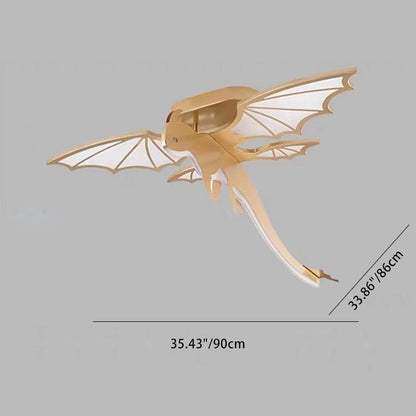Contemporary Creative Cartoon Kids Dinosaur Oval Chassis Iron PVC Acrylic LED Semi-Flush Mount Ceiling Light Kids Light For Bedroom