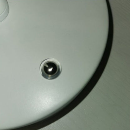 Modern Minimalist Round Table Petal Shaped Stem Disc Base 1-Light Table Lamp For Bedroom