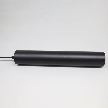 Modern Minimalist Cylinder Long Tube Die-Cast Aluminum Acrylic LED Pendant Light For Living Room