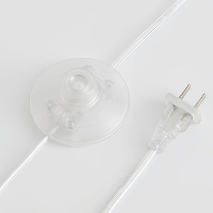 Contemporary Scandinavian Jellyfish Disc Base Iron Acrylic LED Table Lamp For Bedroom