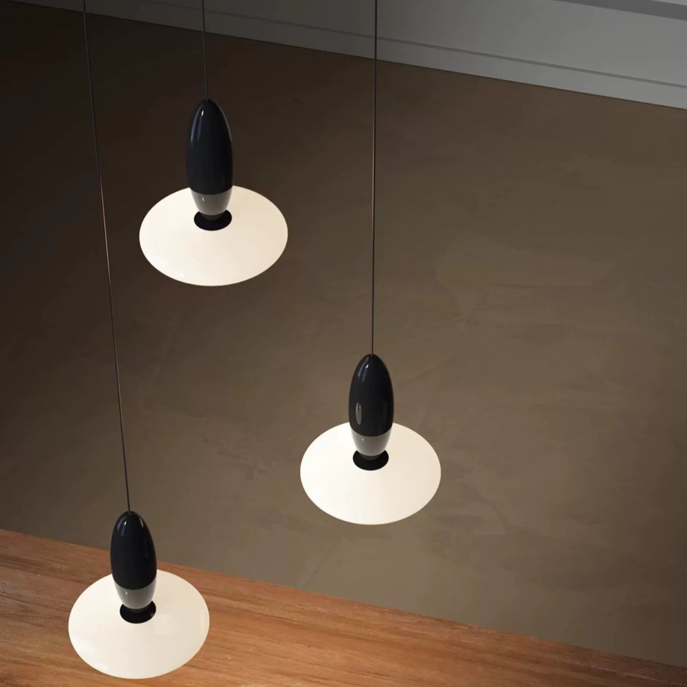 مصباح LED معدني زجاجي معاصر بتصميم بيضاوي إسكندنافي لغرفة النوم 