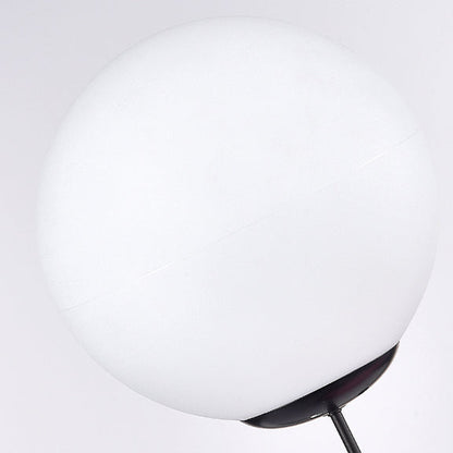 Contemporary Creative Cartoon Kids Space Rabbit Balloon Resin Plastic LED Table Lamp For Bedroom