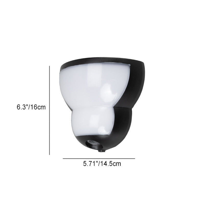 Contemporary Creative Waterproof Gourd Die-Cast Aluminum LED Outdoor Wall Sconce Lamp For Outdoor Patio