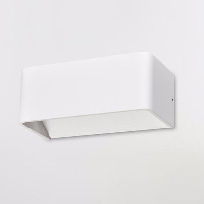 Modern Minimalist Rectangular Aluminum LED Wall Sconce Lamp For Living Room