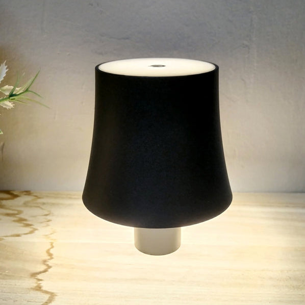 Contemporary Creative Round Table Cylinder ABS Plastic Wine LED Table Lamp For Bedroom